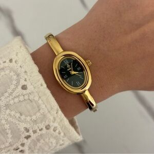 American Vintage Gold and Black Women's Watch